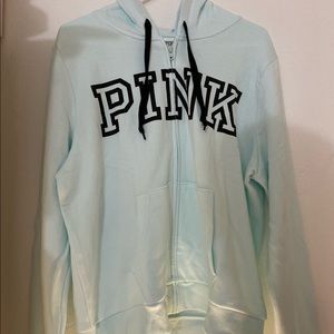 PINK’s fleece zip up hoodie